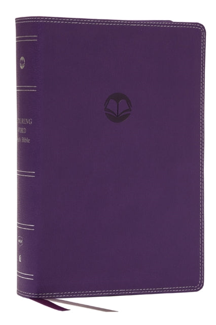 Enduring Word Study Bible Pastoral Commentary from Every Chapter of the Bible NKJV Purple Leathersoft Red Letter Comfort Print Thumb Indexed