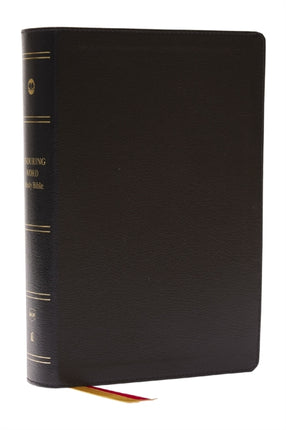 Enduring Word Study Bible Pastoral Commentary from Every Chapter of the Bible NKJV Black Bonded Leather Red Letter Comfort Print