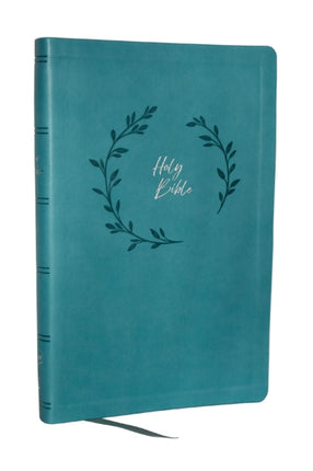 KJV Holy Bible, Value Ultra Thinline, Teal Leathersoft, Red Letter, Comfort Print