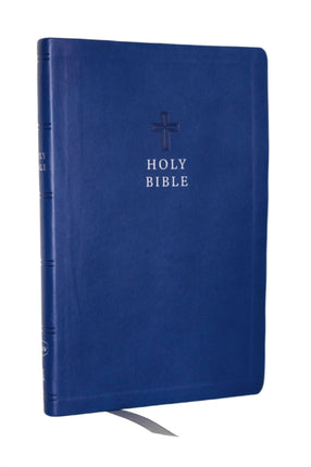 KJV Holy Bible, Value Ultra Thinline, Blue Leathersoft, Red Letter, Comfort Print