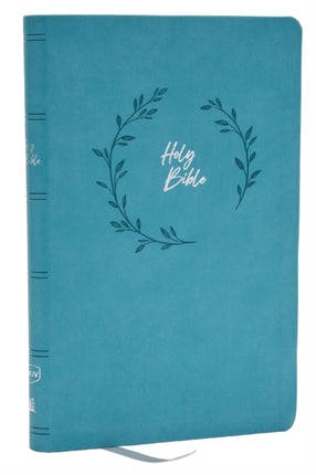 NKJV Holy Bible, Value Ultra Thinline, Teal Leathersoft, Red Letter, Comfort Print