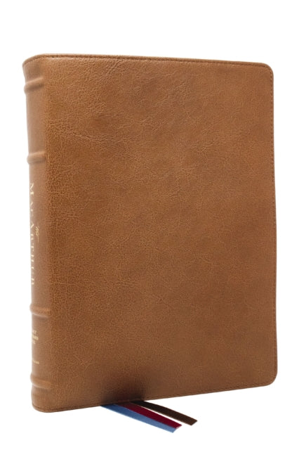 LSB MacArthur Study Bible 2nd Edition Unleashing Gods Truth One Verse at a Time Brown Premium Goatskin Leather Comfort Print