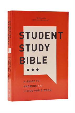 Student Study Bible A Guide to Knowing and Living Gods Word NKJV Softcover Red Letter Comfort Print