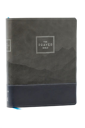 The Prayer Bible Pray Gods Word Cover to Cover NIV BlackGray Leathersoft Red Letter Comfort Print