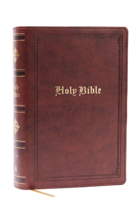 KJV Holy Bible Personal Size Giant Print Brown