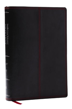 NKJVNET Parallel New Testament with NET Translators Notes Black Leathersoft Red Letter Comfort Print