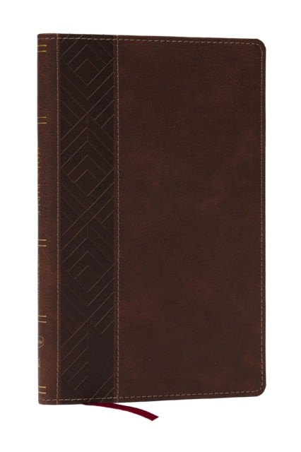 KJV Personal Size New Testament Brown Leathersoft Red Letter Comfort Print