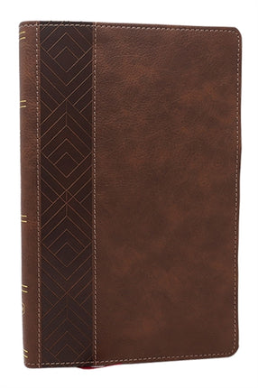 NKJV Personal Size New Testament Brown Leathersoft Red Letter Comfort Print