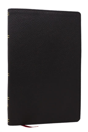 NKJV Personal Size New Testament Black Genuine Leather Red Letter Comfort Print