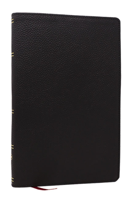 NKJV Personal Size New Testament Black Genuine Leather Red Letter Comfort Print
