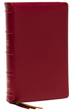 NKJV Thinline Reference Bible Large Print Red