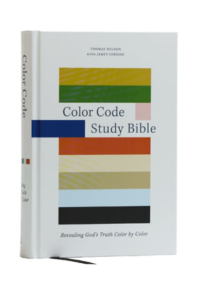 Color Code Study Bible Revealing Gods Truth Color by Color KJV Hardcover Red Letter