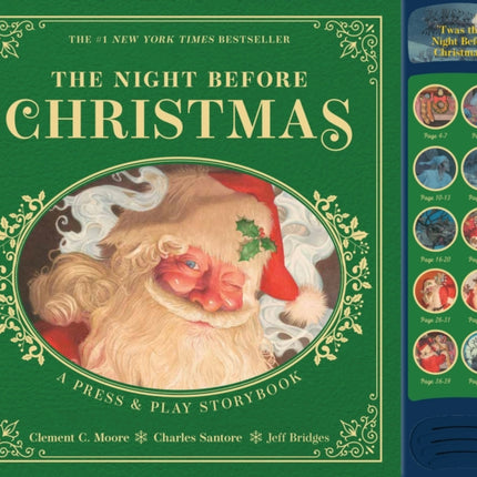 The Night Before Christmas Press and   Play Storybook