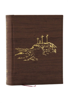 NKJV Journal the Word Reference Bible Let Scripture Explain Scripture. Reflect on What You Learn Brown Leathersoft over Board Red Letter Comfort Print