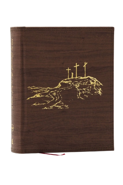 NKJV Journal the Word Reference Bible Let Scripture Explain Scripture. Reflect on What You Learn Brown Leathersoft over Board Red Letter Comfort Print