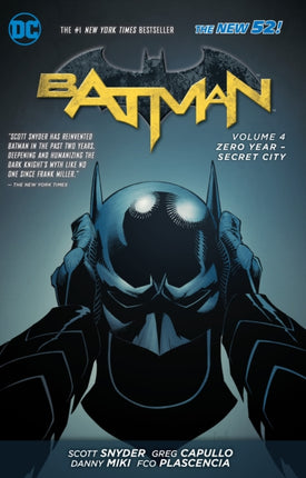 Batman Vol. 4: Zero Year- Secret City (The New 52)