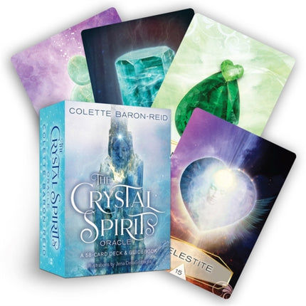 The Crystal Spirits Oracle: A 58-Card Oracle Deck and Guidebook for Crystal Healing Messages, Divination, Clarity and Spiritual Guidance