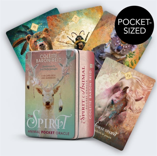 The Spirit Animal Pocket Oracle: A 68-Card Deck - Animal Spirit Cards with Guidebook