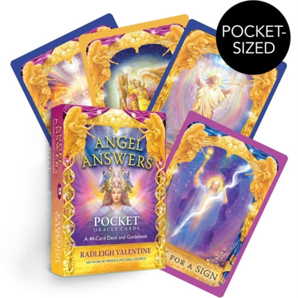 Angel Answers Pocket Oracle Cards: A 44-Card Deck and Guidebook