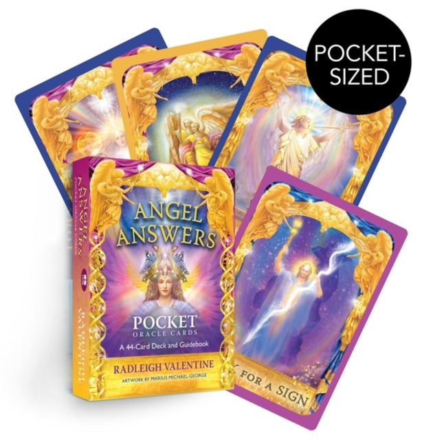 Angel Answers Pocket Oracle Cards: A 44-Card Deck and Guidebook