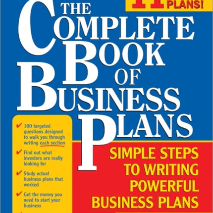 The Complete Book of Business Plans