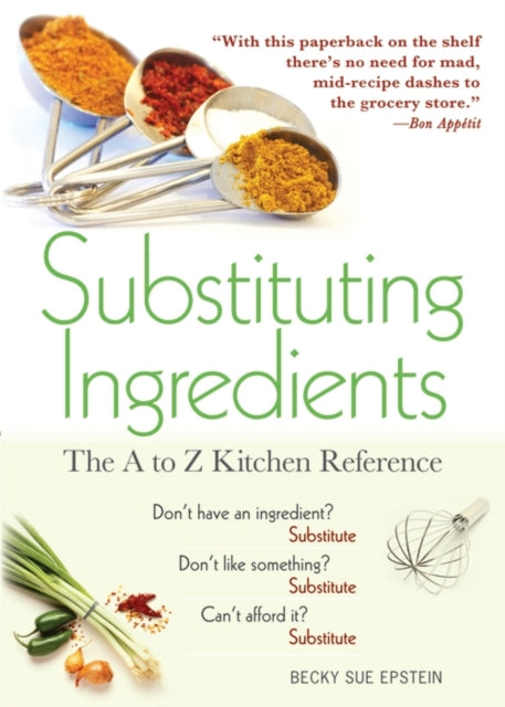 Substituting Ingredients The A to Z Kitchen