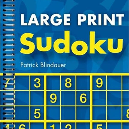 Large Print Sudoku