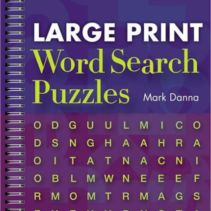 Large Print Word Search Puzzles: Volume 1