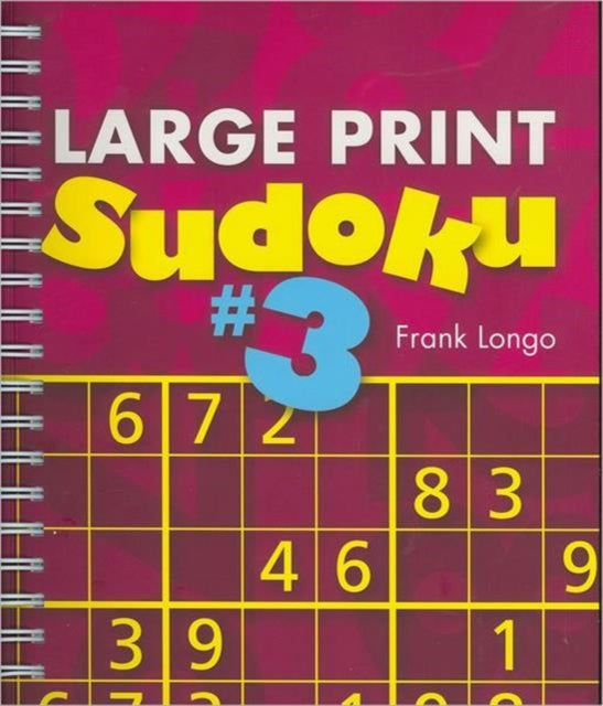 Large Print Sudoku 3