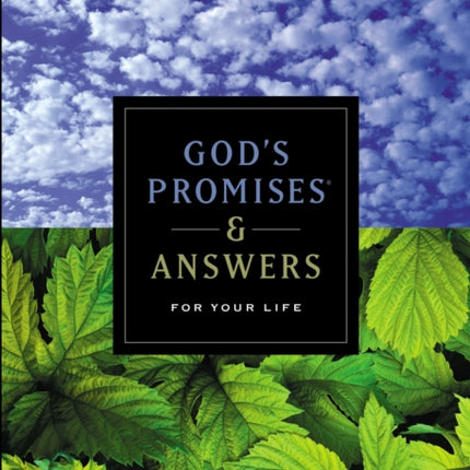 God's Promises and   Answers for Your Life