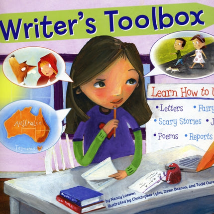 Writer's Toolbox: Learn How to Write Letters, Fairy Tales, Scary Stories, Journals, Poems, and Reports