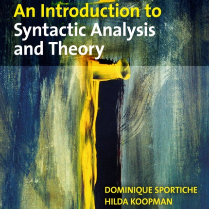 An Introduction to Syntactic Analysis and Theory