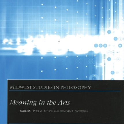 Meaning In The Arts, Volume XXVII