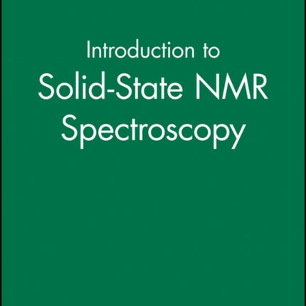 Introduction to Solid-State NMR Spectroscopy