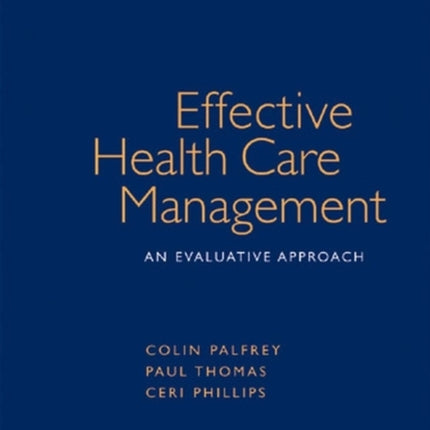 Effective Health Care Management