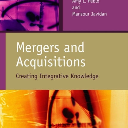 Mergers and Acquisitions