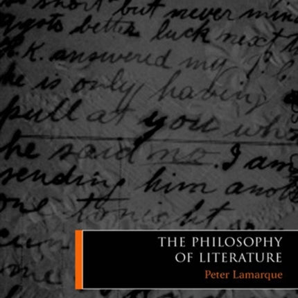 The Philosophy of Literature