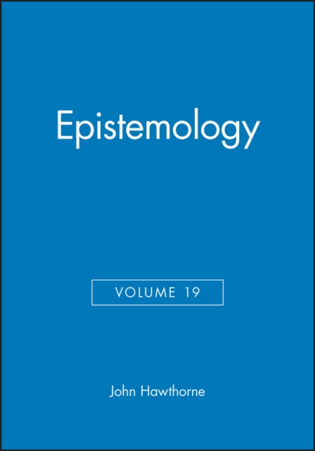 Epistemology, Volume 19