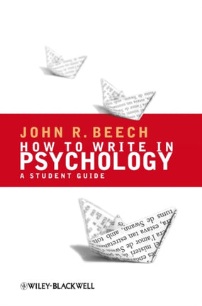 How To Write in Psychology