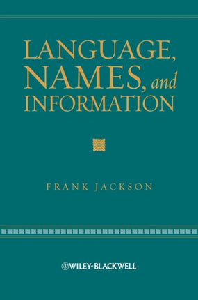 Language, Names, and Information