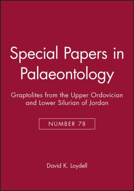 Special Papers in Palaeontology Graptolites from