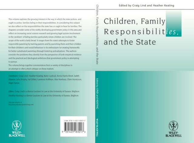 Children, Family Responsibilities and the State