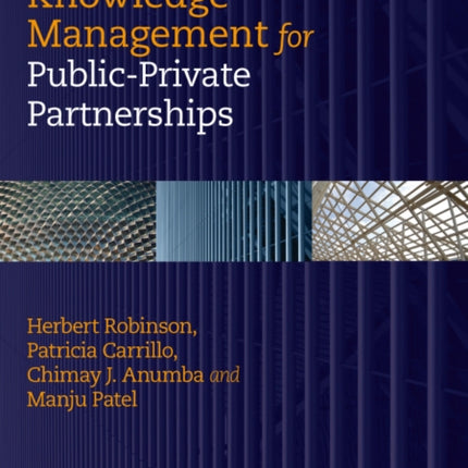 Governance and Knowledge Management for Public-Private Partnerships