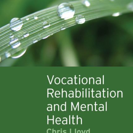 Vocational Rehabilitation and Mental Health