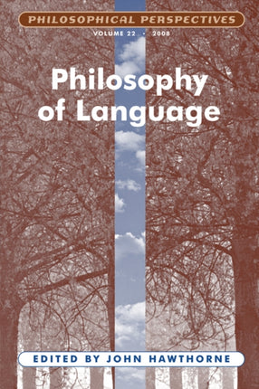 Philosophy of Language Volume 22