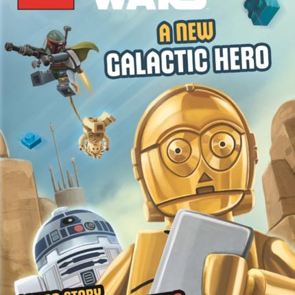 Lego174 Star Wars A New Galactic Hero Sticker Poster Book