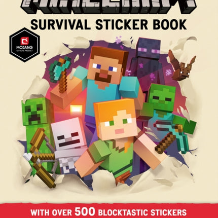 Minecraft Survival Sticker Book: An Official Minecraft Book From Mojang