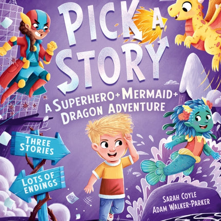 A SUPERHERO MERMAID DRAGON ADVENTURE (Pick a Story)