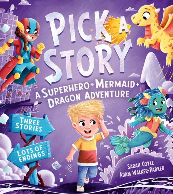 A SUPERHERO MERMAID DRAGON ADVENTURE (Pick a Story)