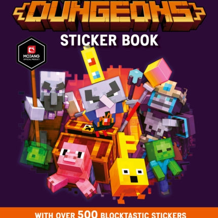 Minecraft Dungeons Sticker Book